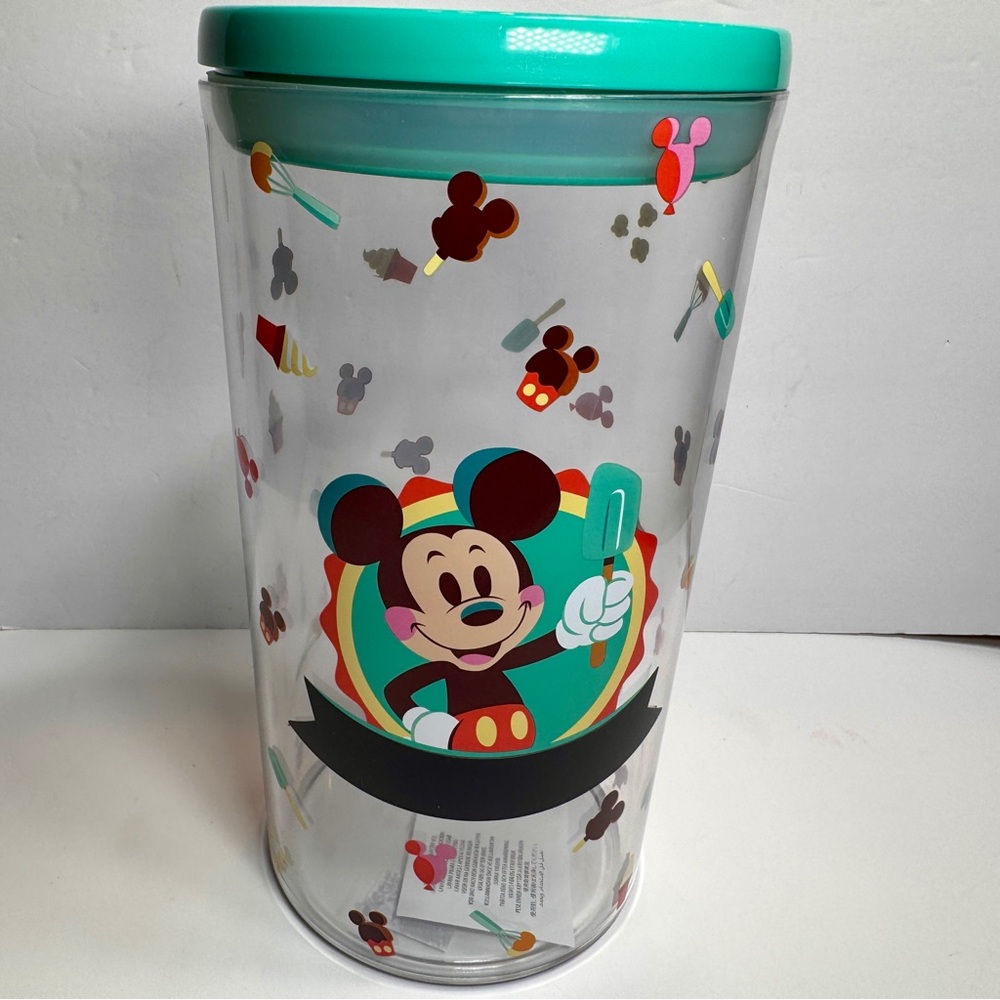 NWT Disney Canister - Mousewares - Mickey Mouse Large. Mousewares food storage